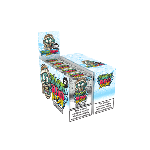 10mg Zombie Blood 10ml Nic Salts - Pacote com cinco (50VG/50PG)