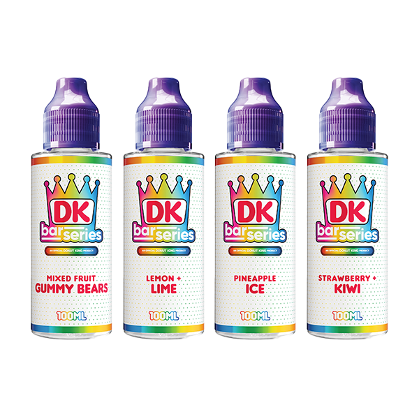 Líquido electrónico DK Bar Series Shortfill de 100 ml, 0 mg (50 VG/50 PG)