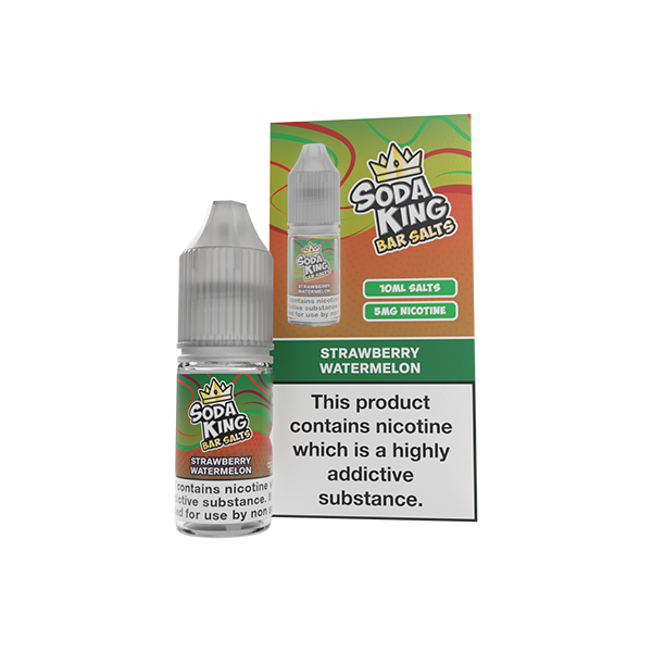 Barras de sales de nicotina Soda King de 5 mg, 10 ml (50 VG/50 PG)