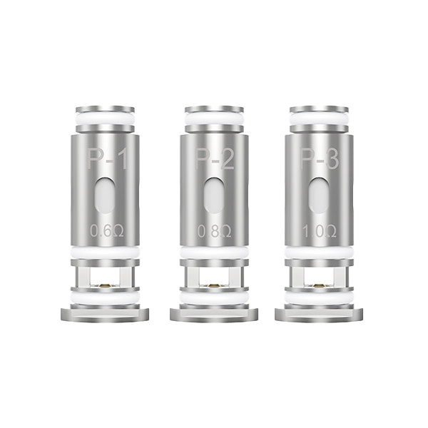 Bobinas de substituição Smoant P Series 3 por pacote (0,6 Ohm, 0,8 Ohm, 1,0 Ohm)