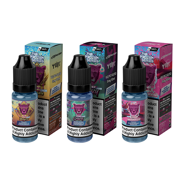 Sal de nicotina congelada rosa de Dr Vapes de 5 mg y 10 ml (50 VG/50 PG)