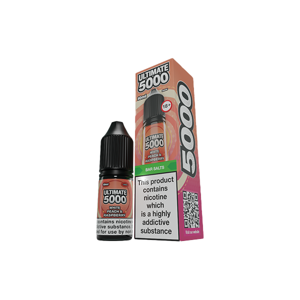 Sal de nicotina Ultimate 5000 de 20 mg y 10 ml (50 VG/50 PG)