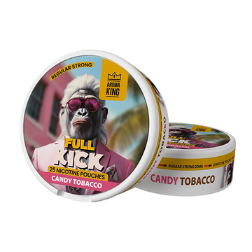 Bolsitas de nicotina Aroma King Full Kick de 20 mg: 25 bolsitas