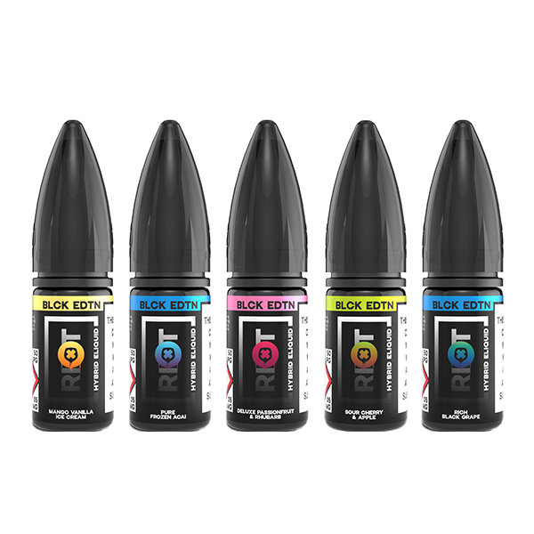 5mg Riot Squad Black Edition V2 Nic Sais 10ml (50VG/50PG)