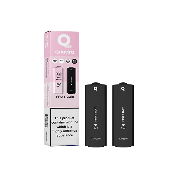 Pods de substituição Quadro 2.4k de 20 mg - 2 ml