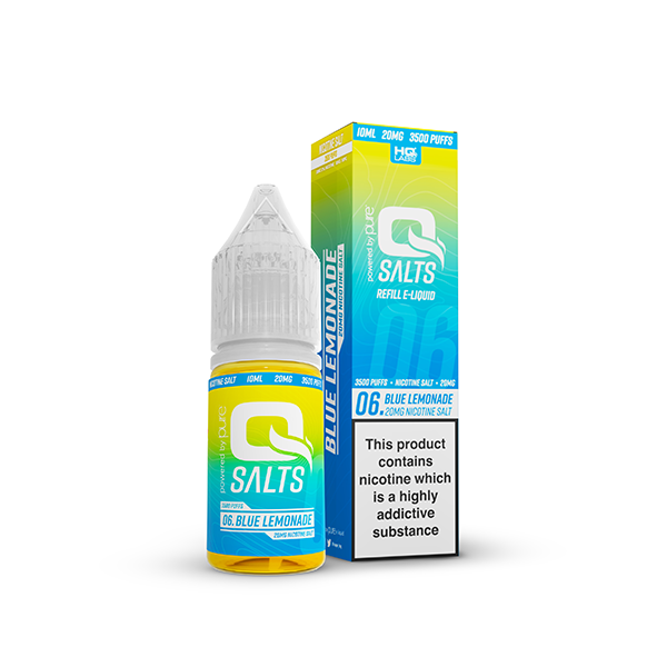 Sales de nicotina Q de 20 mg, 10 ml (50 VG/50 PG)