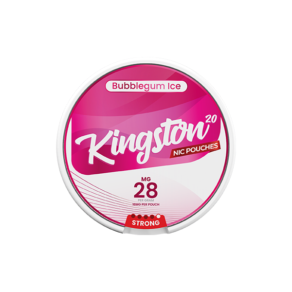 28mg Kingston Nicotina Bolsas - 20 Bolsas