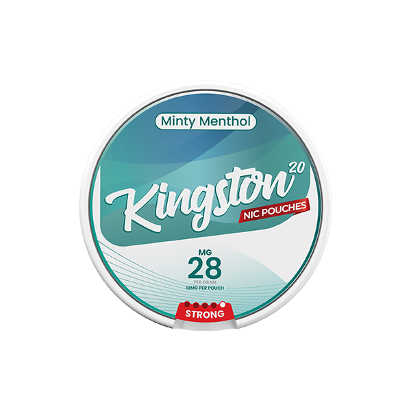 Bolsas de nicotina Kingston de 28 mg (20 bolsas)