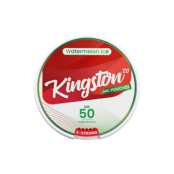 Bolsas de nicotina Kingston de 50 mg (20 bolsas)