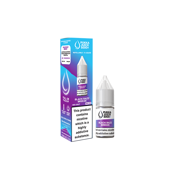 10 mg de jugo Pukka 5000+ 10 ml de sal Nic (50VG/50PG)