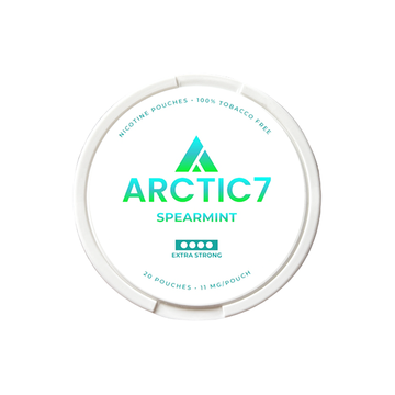 11mg Arctic7 Spearmint Slim Nicotina Sachês - 20 Sachês