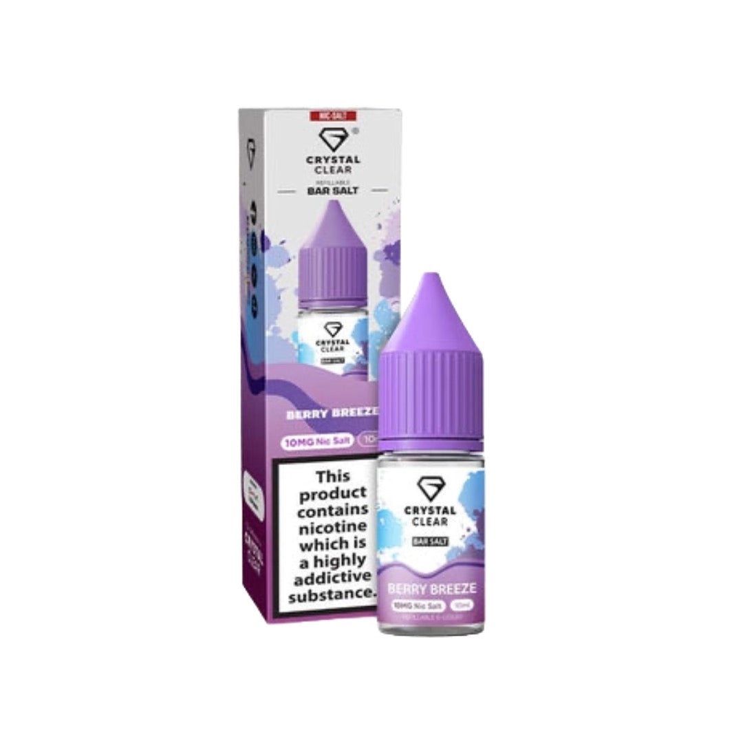 Sal de nicotina cristalina de 20 mg, 10 ml (50 VG/50 PG)