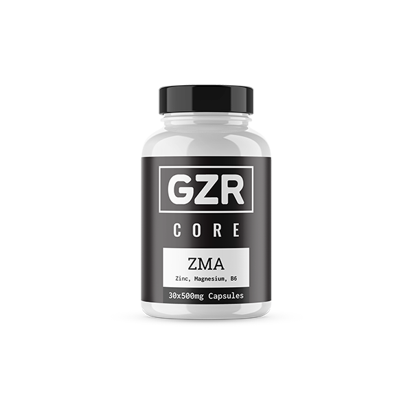 GZR 500mg ZMA Capsules - 30 Capsules