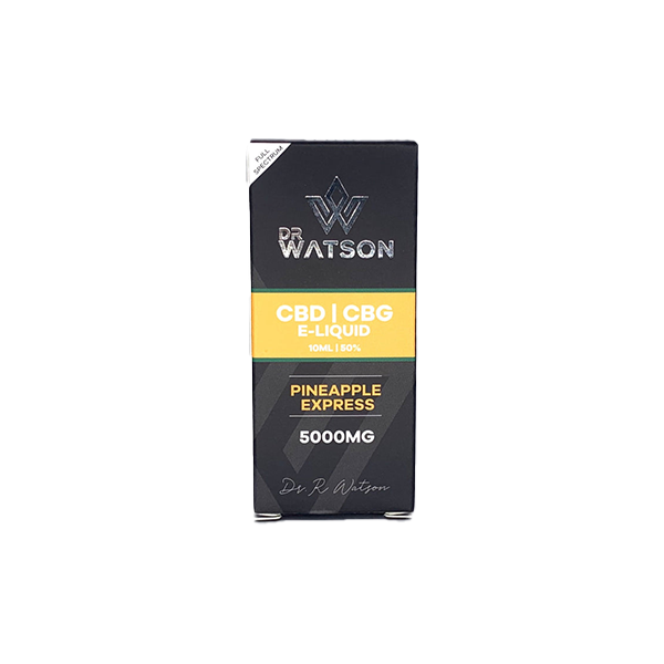 E-líquido CBD de 5000 mg de Dr. Watson Pineapple Express - 10 ml