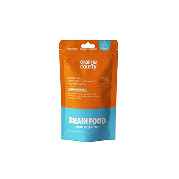 Orange County 120000mg BRAIN FOOD Café em pó Focus - 200g