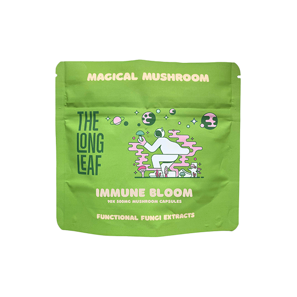 Cápsulas Immune Bloom de 500 mg de The Long Leaf: 90 cápsulas (COMPRE 1 Y LLEVE 1 GRATIS)