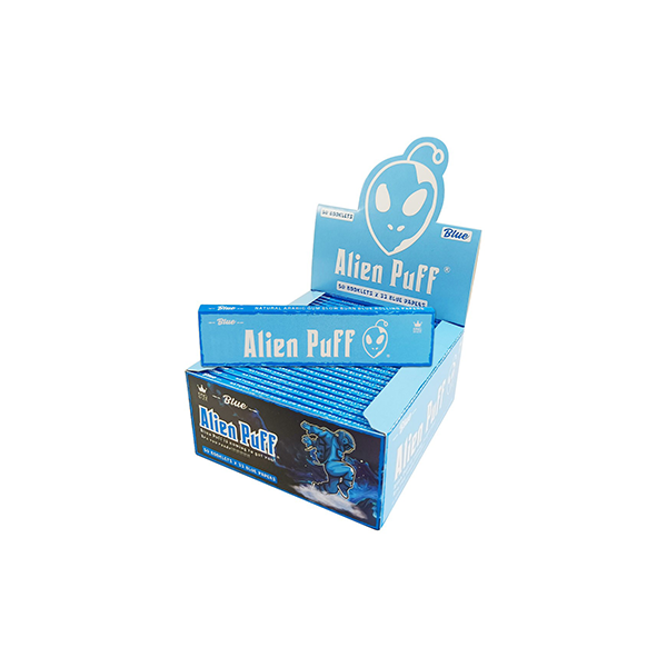 Alien Puff Kingsize Blue Papers 50 livretos (HP2121-AP)