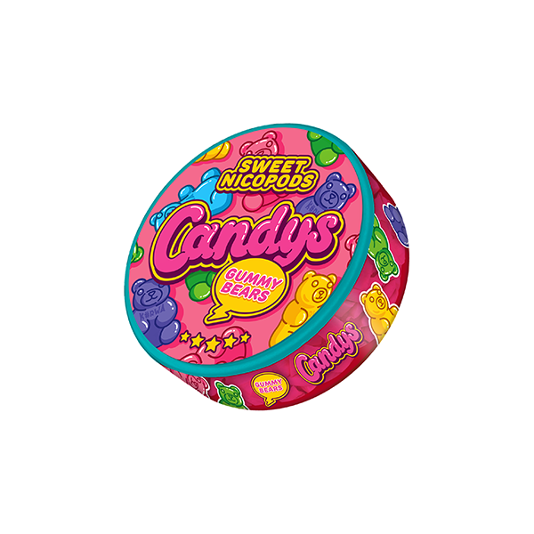 Bolsitas de nicotina Candys Slim de 46,9 mg (20 bolsitas)