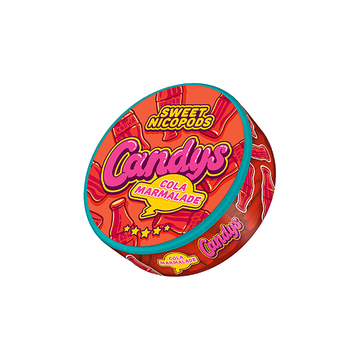 Bolsitas de nicotina Candys Slim de 46,9 mg (20 bolsitas)