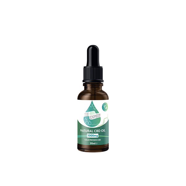 Óleo CBD prensado a frio The CBD Expert 3000mg - 30ml