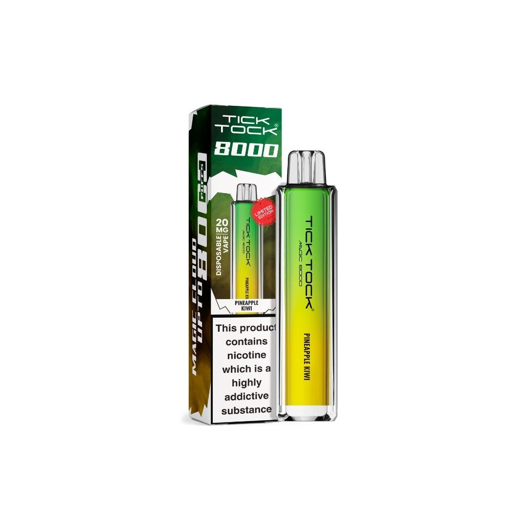 20mg Tick Tock Magic 8000 Prefilled Pod Kit 8000 Puffs