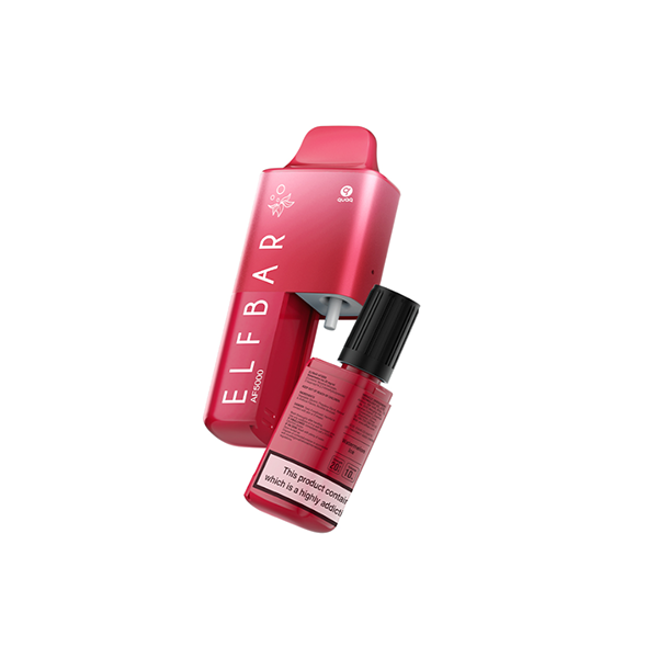 Kit de vapeo desechable recargable Elf Bar AF5000 de 20 mg, 5000 bocanadas