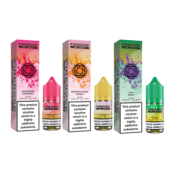 Sales de nicotina Elux Firerose 5000 de 10 mg, 10 ml (50 VG/50 PG)