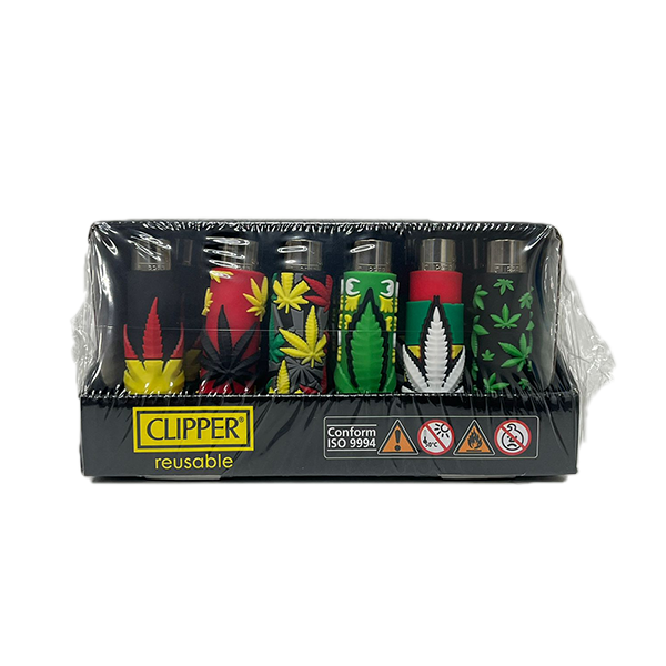 30 Clipper Reutilizável CP21R Pop Covers Flint Weed Mix Isqueiros - FCB5T007UKH