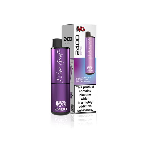 20 mg IVG 2400 Vapes desechables 2400 inhalaciones