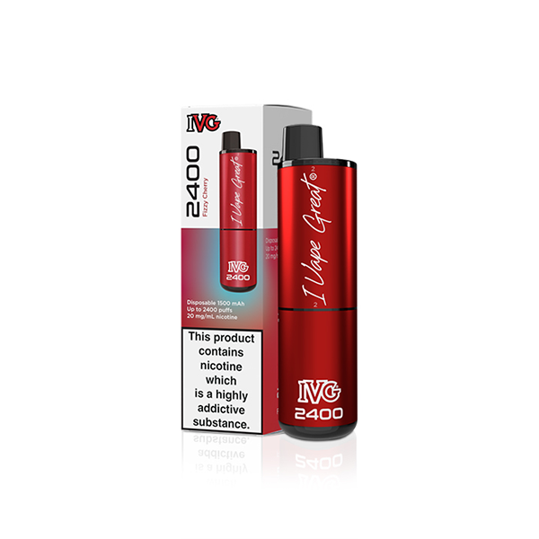 20mg IVG 2400 Vapes descartáveis ​​2400 sopros