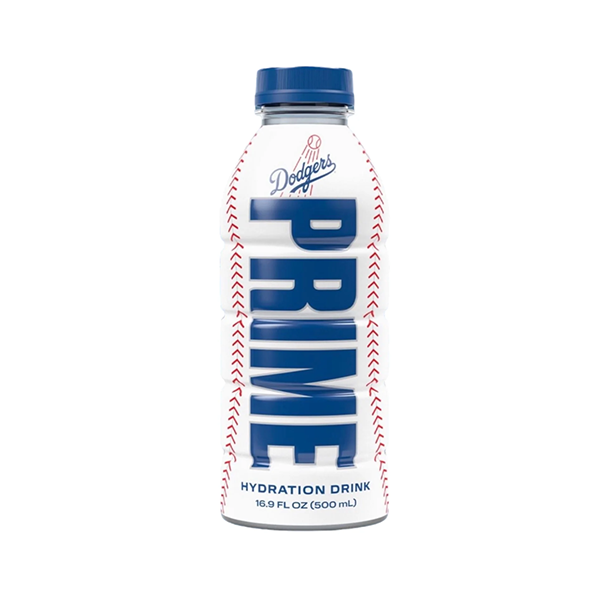 Bebida deportiva PRIME Hydration USA Dodgers Edición limitada 500 ml