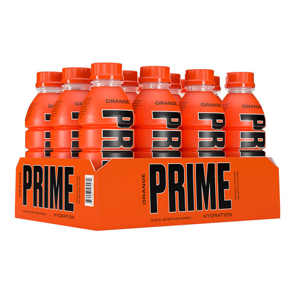 PRIME Hydration USA Bebida esportiva laranja 500ml