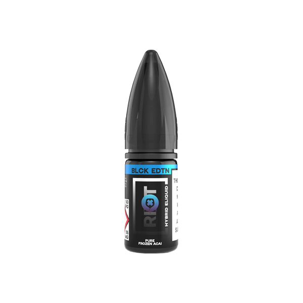 Sais de nicotina 10mg Riot Squad Black Edition 10ml (50VG/50PG)