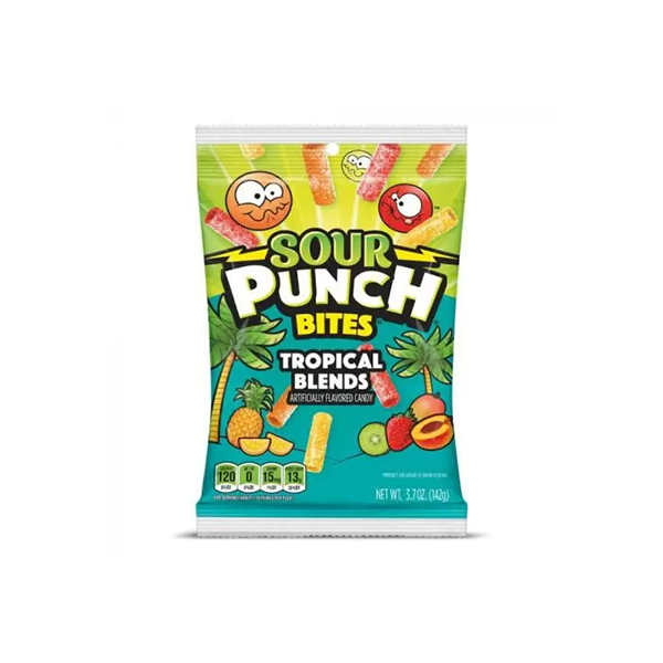 Bolsas para compartir de USA Sour Punch Bites (142 g)