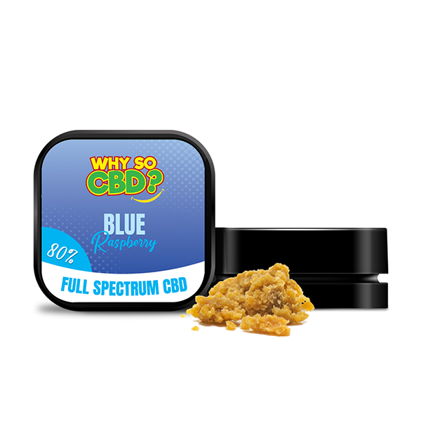 ¿Por qué tanto CBD? Crumble de CBD de espectro completo al 80 % 5 g