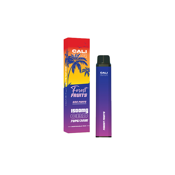 Vape desechable de CBD de 1500 mg de Cali Co: 3000 bocanadas