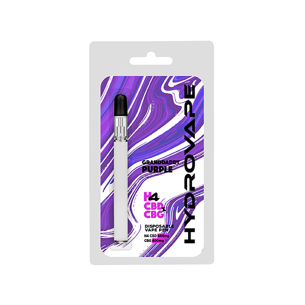 Caneta descartável Hydrovape 400mg H4CBD e CGB