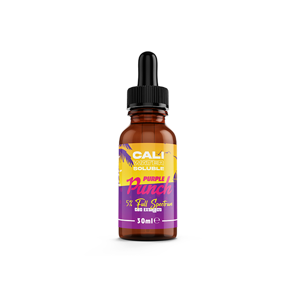 Extracto de CBD de espectro completo soluble en agua al 5 % de CALI - Original 30 ml