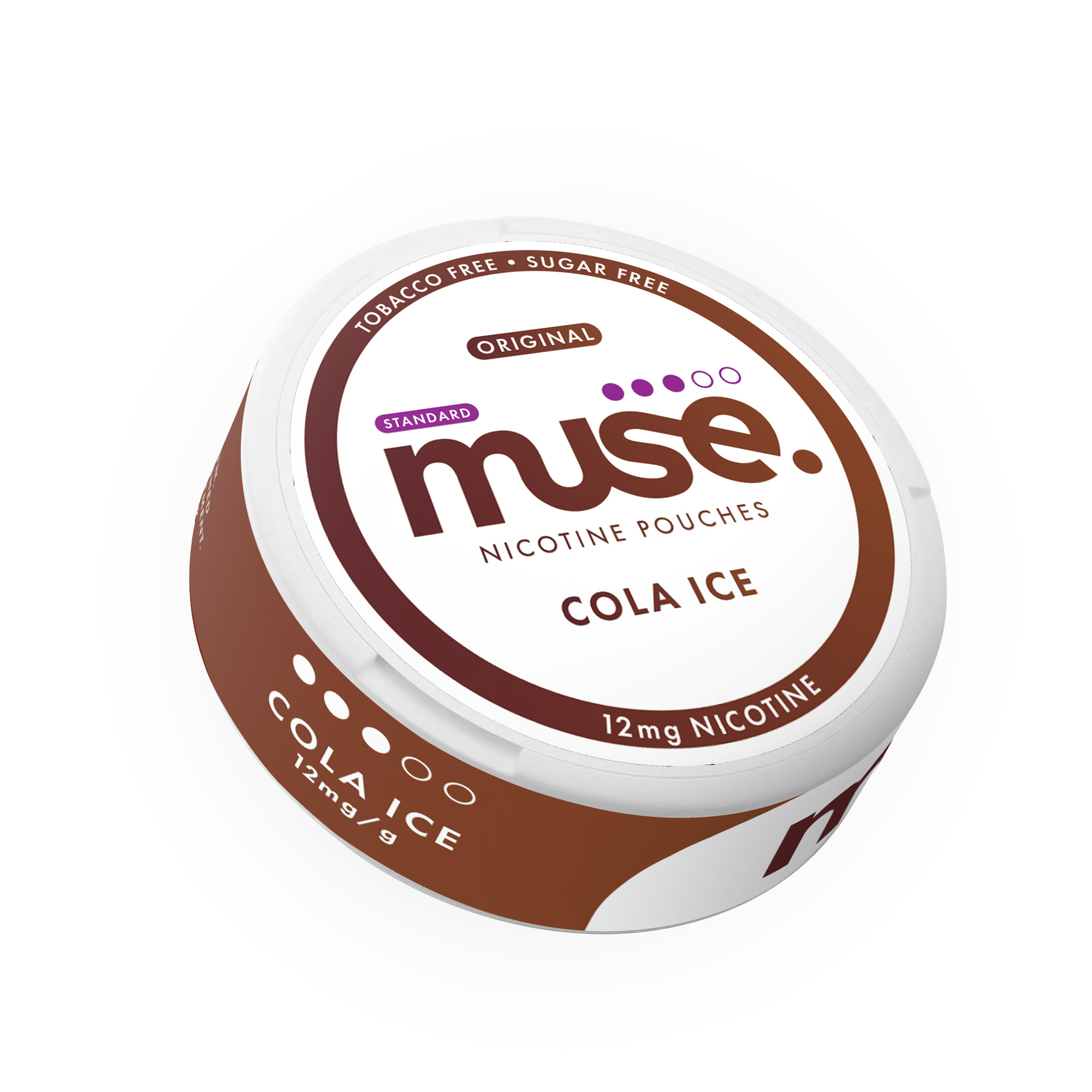 Bolsitas de nicotina Muse Original de 12 mg (20 bolsitas)