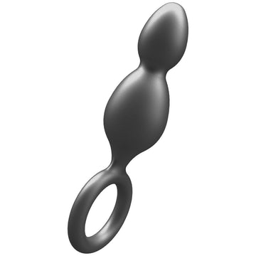 ToyJoy Buttocks The Plugger 2 Bolas Plugue de Silicone Metálico