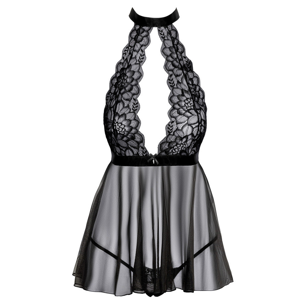 Babydoll beijável estilo halterneck flared tamanho: L/XL