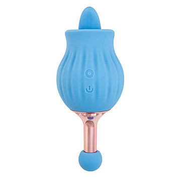 Clit-Tastic Rose Bud Dual Massageador Recarregável