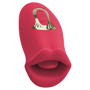 Oral Fun Vibrador de língua com lábios em movimento