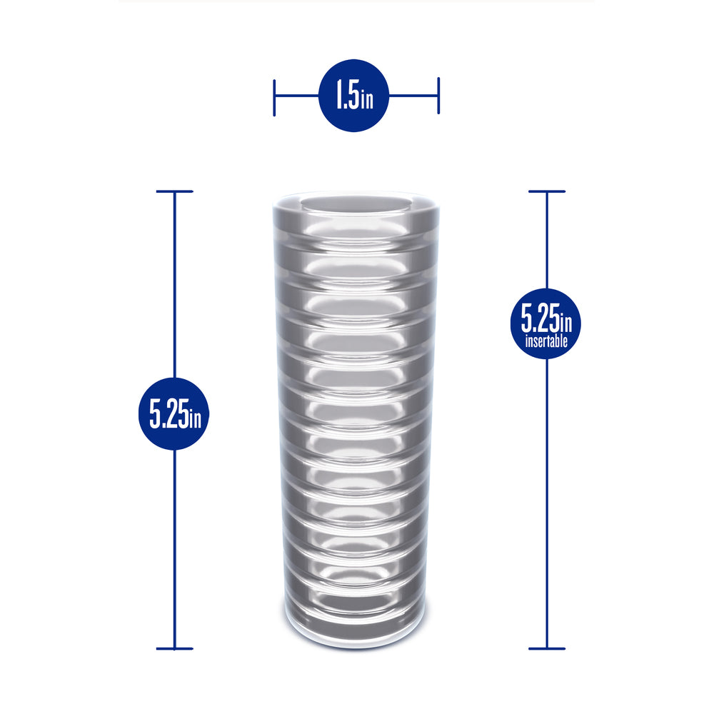 Rize Ribz Autolubrificante Stroker Transparente