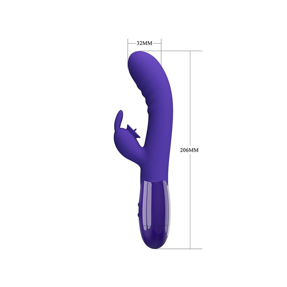 Vibrador conejo juvenil Cerberus de Pretty Love