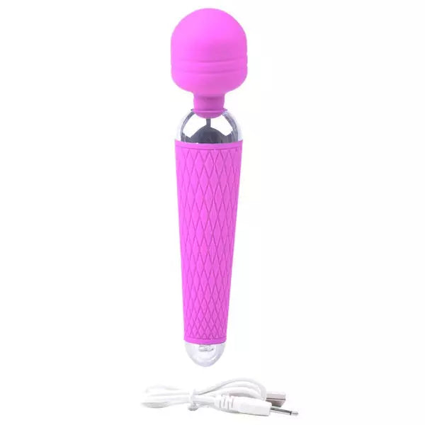 10 Speed Purple Rechargeable Magic Wand