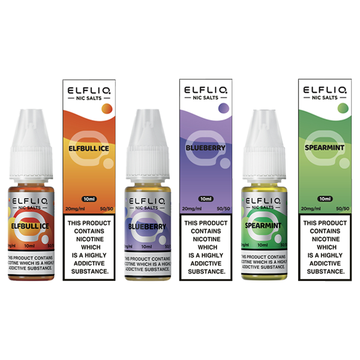 10mg ELFLIQ por Elf Bar 10ml Nic Salt (50VG/50PG)