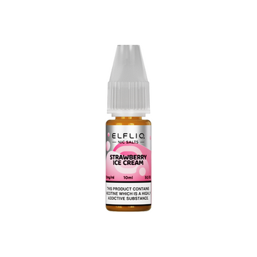 Sal de nicotina de 10 ml de Elf Bar, 10 mg de ELFLIQ (50 VG/50 PG)