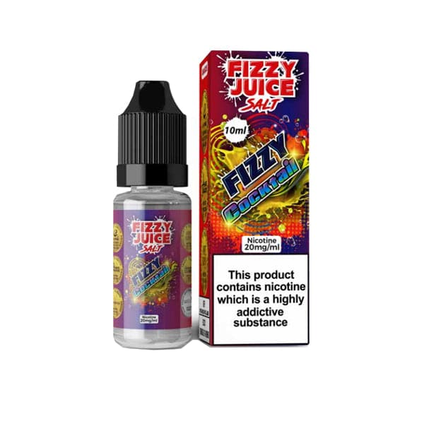 10 mg de jugo efervescente 10 ml de sales de nicotina (50 VG/50 PG)