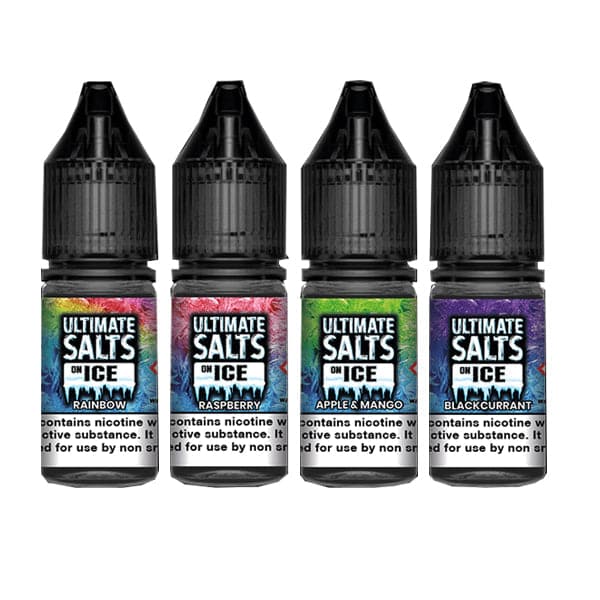 10 mg de Ultimate Puff Salts On Ice, 10 ml de sales de nicotina con sabor (50 VG/50 PG)